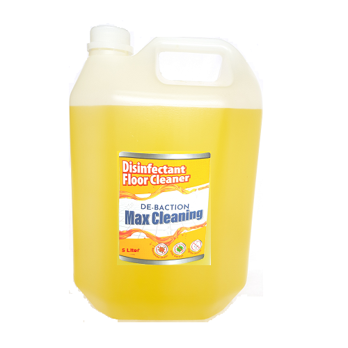Disinfectant Floor Cleaner Yellow Liquid5 Liter DeBaction